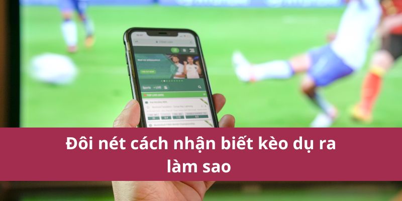 Cách Nhận Biết Kèo Dụ Giúp Bạn Cá Cược An Toàn Hơn 2 Đôi nét cách nhận biết kèo dụ ra làm sao