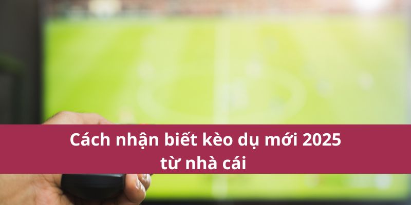 Cách Nhận Biết Kèo Dụ Giúp Bạn Cá Cược An Toàn Hơn 3 Cách nhận biết kèo dụ mới 2025 từ nhà cái